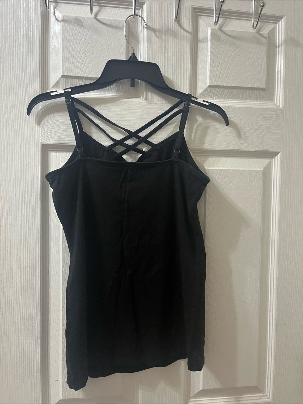 Maurices Black Crisscross Strap Camisole
